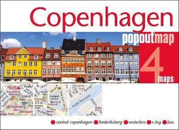 Copenhagen : popoutmap : 5 maps PopOut Products, Compass Maps Ltd.
