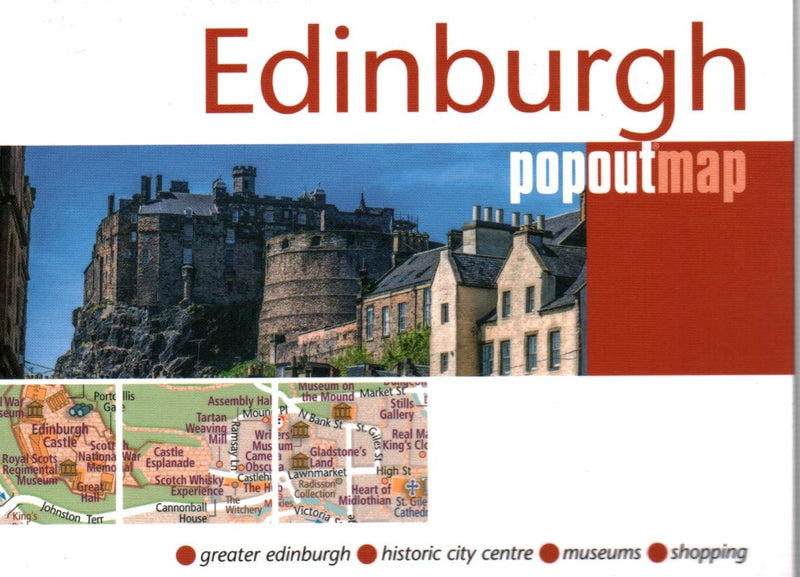 Edinburgh Popout map | Map Geek.com
