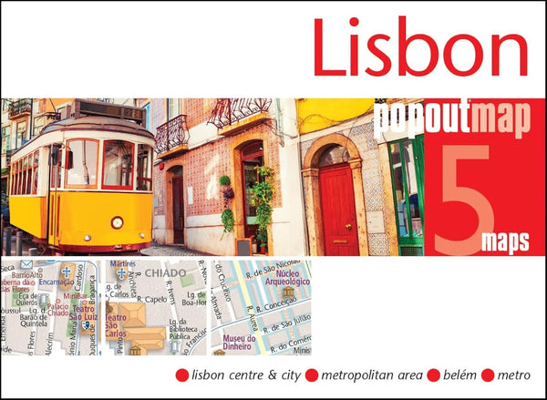 Lisbon : popoutmap : 5 maps PopOut Products, Compass Maps Ltd.