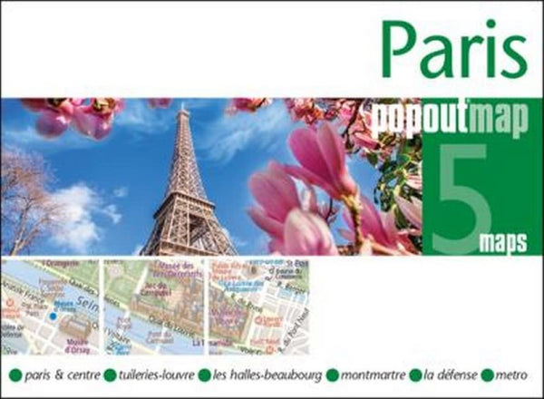 Paris PopOut Map PopOut Products, Compass Maps Ltd.