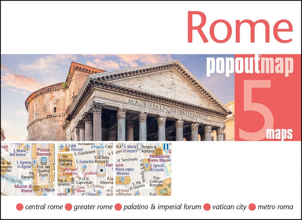 Rome : popoutmap : 5 maps PopOut Products, Compass Maps Ltd.