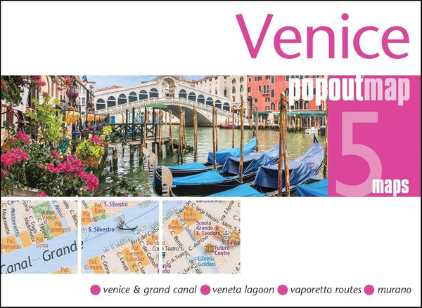 Venice : popoutmap : 5 maps PopOut Products, Compass Maps Ltd.