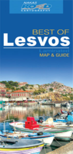 The Best of Lesvos (Lesbos Island), Map + Guide Road Editions