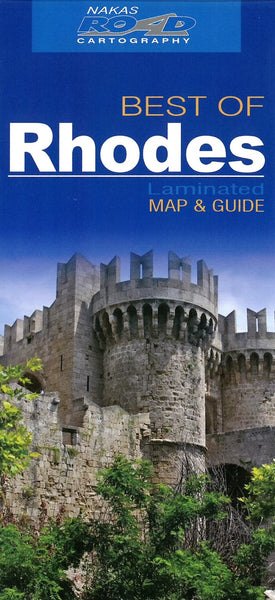 The best of Rhodes, Map + Guide Road Editions
