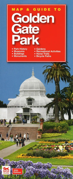 Map & Guide to Golden Gate Park Rufus Graphics