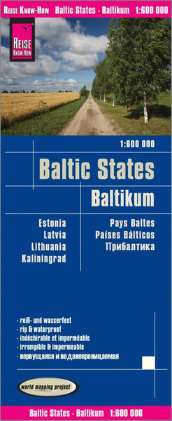Baltic Countries, Estonia, Latvia and Lithuania Reise Know-How Verlag