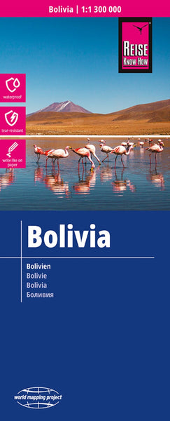 Bolivia Road Map Reise Know-How Verlag