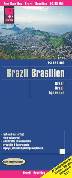 Brazil Road Map Reise Know-How Verlag