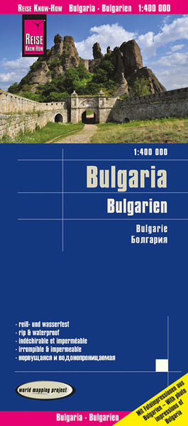 Bulgaria Road Map Reise Know-How Verlag