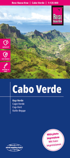 Cape Verde Road Map Reise Know-How Verlag