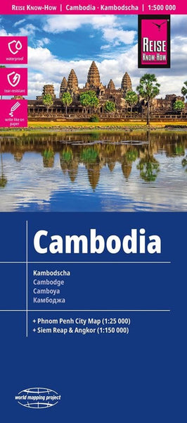 Kambodscha = Cambodia = Cambodge = Camboya Reise Know-How Verlag