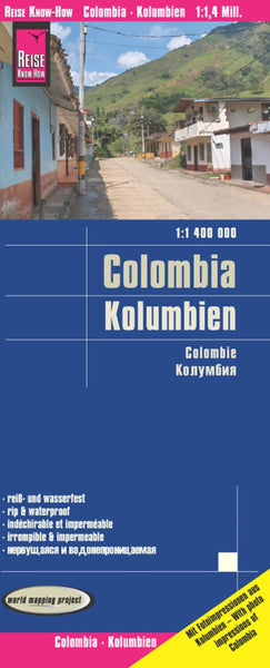 Colombia Road Map Reise Know-How Verlag
