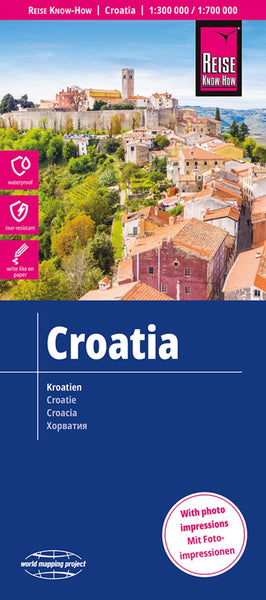 Croatia Road Map Reise Know-How Verlag