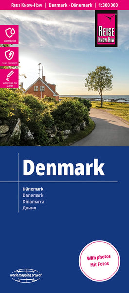 Denmark Road Map Reise Know-How Verlag