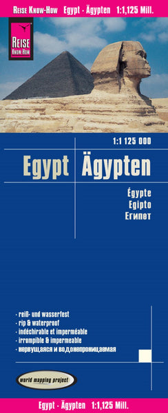 Egypt : 1:1,125,000 = Ègypte : 1:1,125,000 = Egipto : 1:1,125,000 : 1:1,125,000 = Ägypten : 1:1,125,000 Reise Know-How Verlag