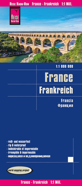 France Road Map Reise Know-How Verlag