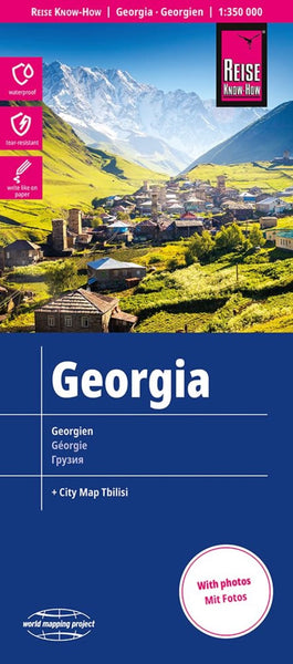 Georgia Road Map Reise Know-How Verlag