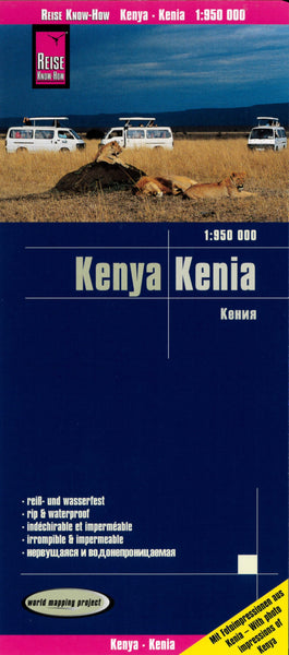 Kenya Road Map Reise Know-How Verlag