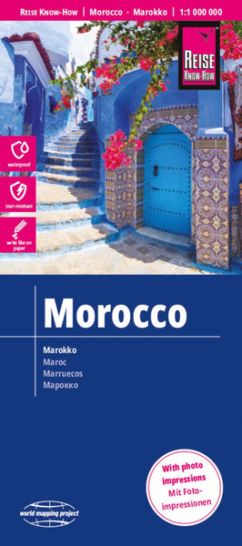 Morocco Waterproof Road Map Reise Know-How Verlag