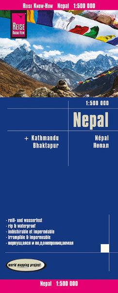 Nepal Road Map Reise Know-How Verlag