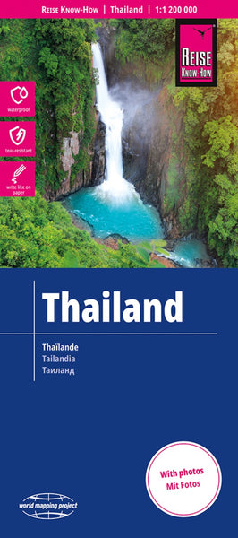 Thailand Travel Map Reise Know-How Verlag
