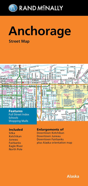 Anchorage : street map Rand McNally
