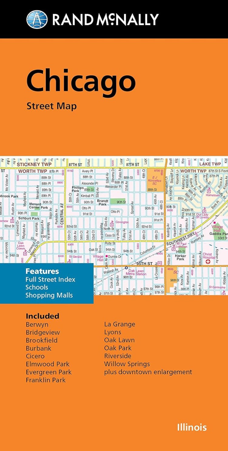 Chicago : street map | Map Geek.com