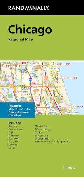 Chicago : regional map Rand McNally