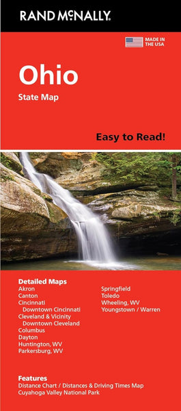 Ohio : state map : easy to read! Rand McNally
