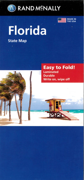 Florida, Easy to Fold State Map Rand McNally