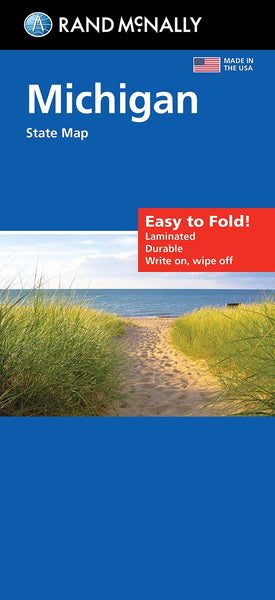 Michigan, Easy to Fold Rand McNally