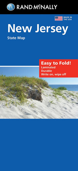 New Jersey, Easy to Fold Rand McNally