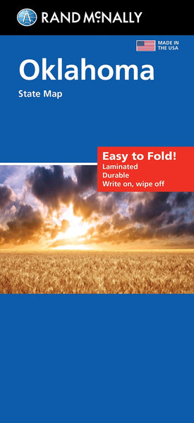 Oklahoma : state map : easy to fold! Rand McNally