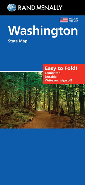 Washington, Easy to Fold Rand McNally