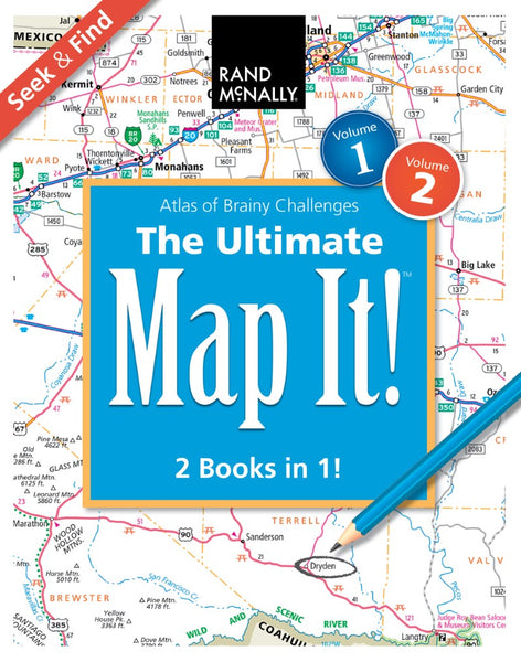 Map It! Seek & Find Ultimate Edition Rand McNally