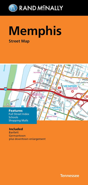 Memphis : street map Rand McNally