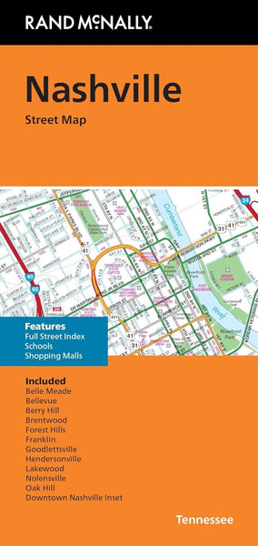 Nashville : street map Rand McNally