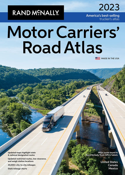 North America, 2023 Motor Carriers' Road Atlas Rand McNally
