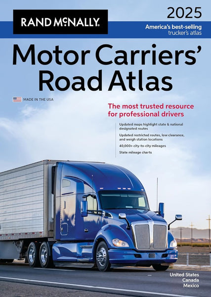 2025 Motor Carriers' Road Atlas Rand McNally