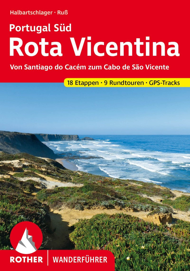 Rota Vicentina Walking Guide (German Edition) | Map Geek.com