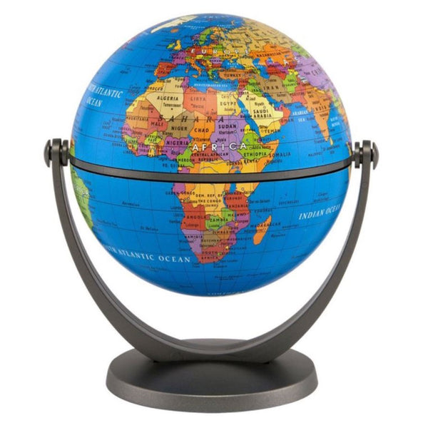 GyroGlobe Blue - 4" Round World