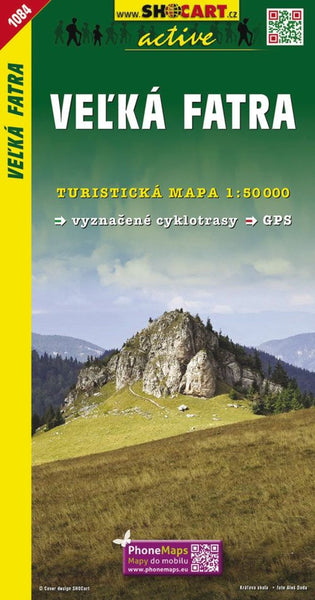 Velká Fatra Tourist Map SHOCart Publishing House
