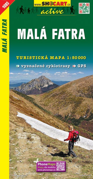 Malá Fatra Hiking and Tourist Map SHOCart Publishing House