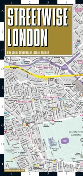 Streetwise London laminated map Streetwise Maps, Inc