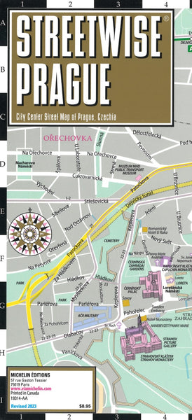 StreetWise Prague Streetwise Maps, Inc