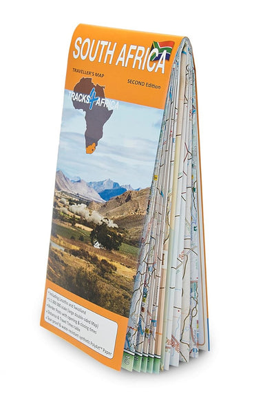 South Africa / Lesotho / Eswatini Road Map Tracks4Africa