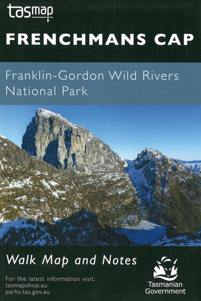 Frenchmans Cap (Franklin-Gordon Wild Rivers National Park) Walk Map and Notes TASMAP