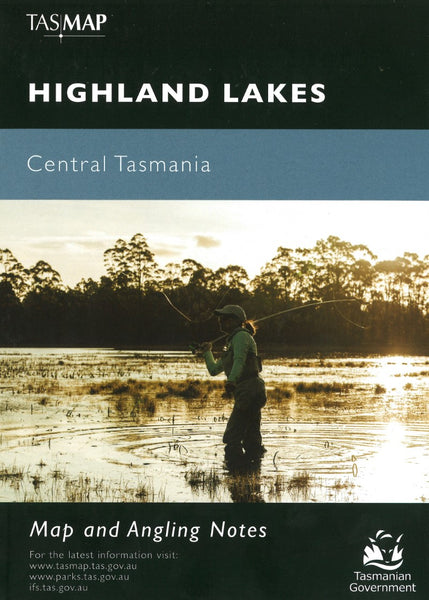 Highland Lakes Map TASMAP