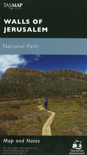 Walls of Jerusalem National Park Map TASMAP
