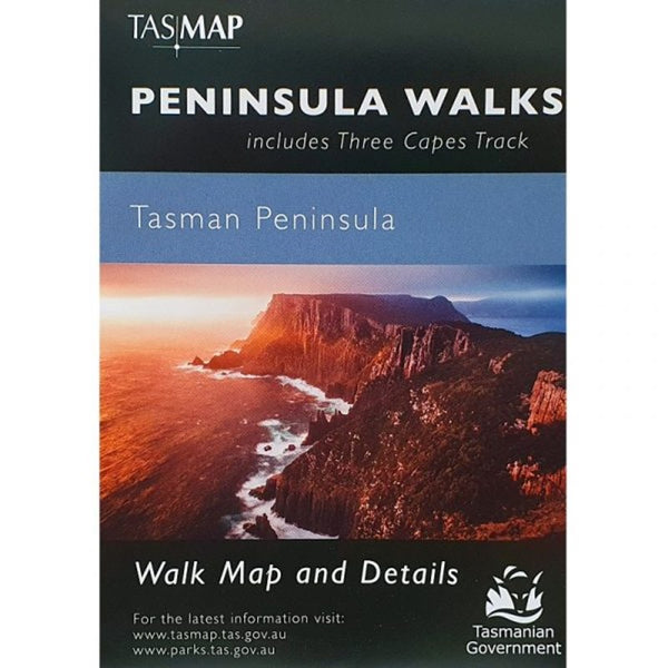 Peninsula Walks: Turrakana / Tasman Peninsula (includes Three Capes Track) TASMAP